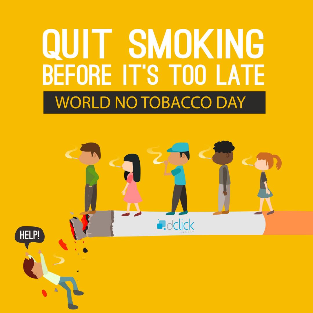 Dclickweb's tweet image. There Is No Pride or Glory In Choosing #Tobacco! But The Choosing Right #DigitalMarketingStrategy Has The Power To Change The Prospective About Your #Business 
dclickweb.com
#WorldNoTobaccoDay #quitsmoking #SayNoToTobacco #Smokingkills #FridayFeeling #Tobacco