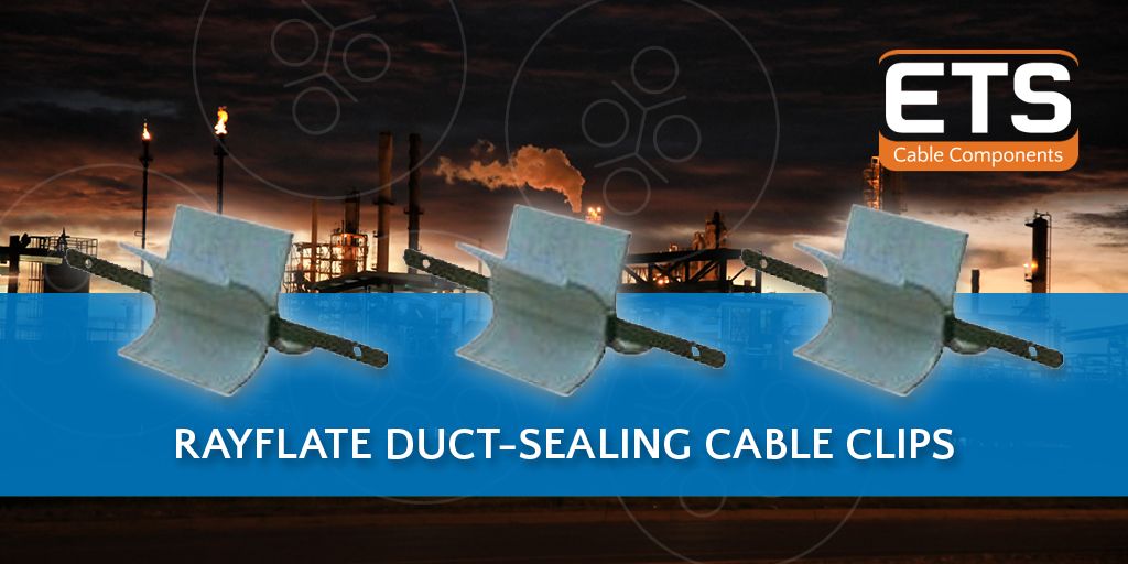 ETS_CC's tweet image. Install multiple cables through a single duct with the help of our Rayflate duct-sealing cable clips buff.ly/2vdaUbz #ductsealing #cableclips #cableaccessories