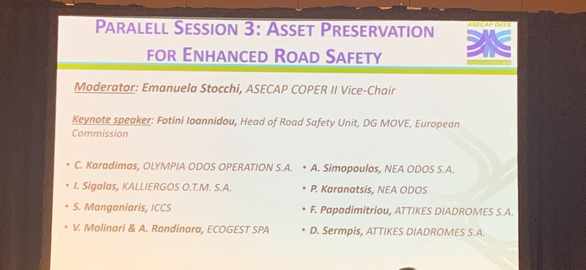 ISENSE_GROUP's tweet photo. Stamatis Manganiaris from @ISENSE_GROUP presenting @inframix at @ASECAP_EU ! #AutomatedDriving https://t.co/dOBtUPvsOG