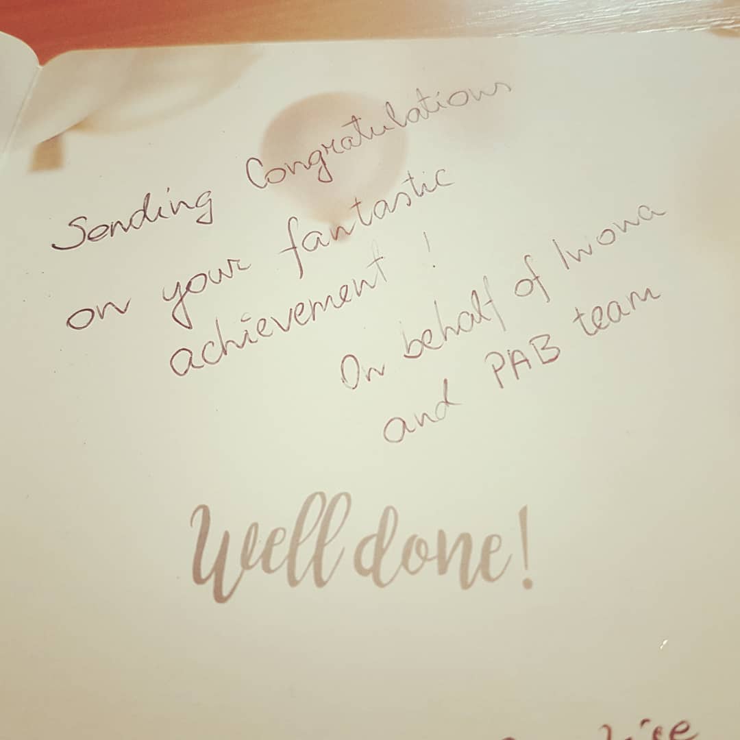 dbsdigitaluk's tweet photo. Many thanks to our longstanding clients, the wonderful team at @pabtranslation for this lovely congratulations card we've just received! We're still very excited from winning the UK Employer of the Year award last week! #thankyou #pablanguages #fabclients #FSBAwards2019 https://t.co/Se0LQoxqm2
