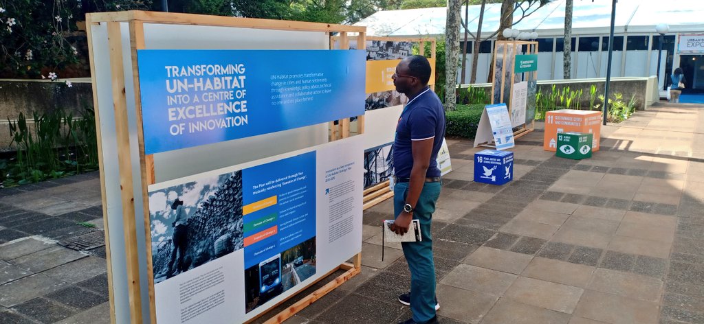 UNHABITAT's tweet image. @UNHABITAT has been in existence for 40yrs. 🙌🇺🇳🌍

Visit our 40 milestones of Innovation exhibition to learn more about us!

#UNHabitatAssembly #Innovate4Change 
#LeavingNoOneBehind