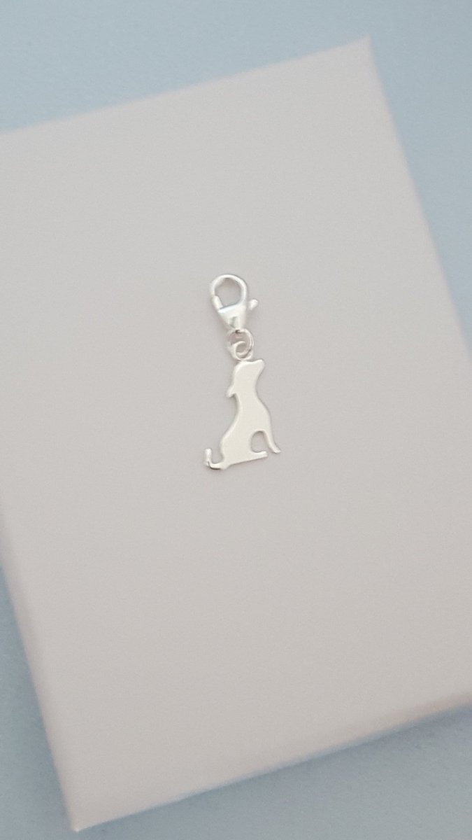 Sterling Silver Dog Charm 🐶 justsilverjewellery.com #silver #charms #keyrings #bagtags #stitchmarkers #accessories #onlineshopping #smallbusiness #jewellerylovers #FridayFeeling #simplejewellery #cutejewellery #ukhashtags #925silver #bracelets #gifts