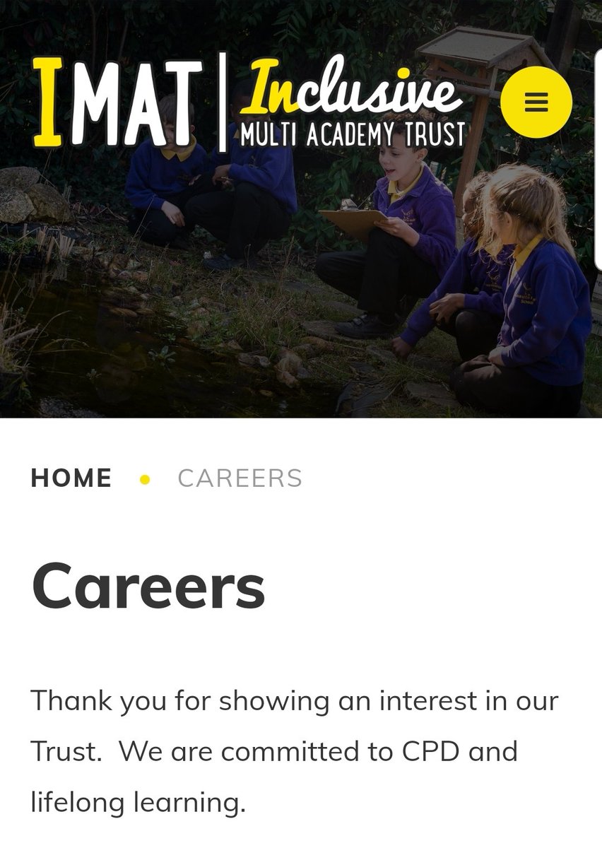 inclusiveMAT's tweet photo. We have some fantastic career opportunites at The Trust. See here for our current vacancies:

https://t.co/5cZyo1auVk

@HeadBeechfield @HeadLHS @headcherrytree1 @IMAT_CEO @Teachinherts @Herts_SBM @TiH_Support @TiH_Teaching @TiH_Leadership #watfordjobs #teachinwatford https://t.co/ovfxfBBfPV