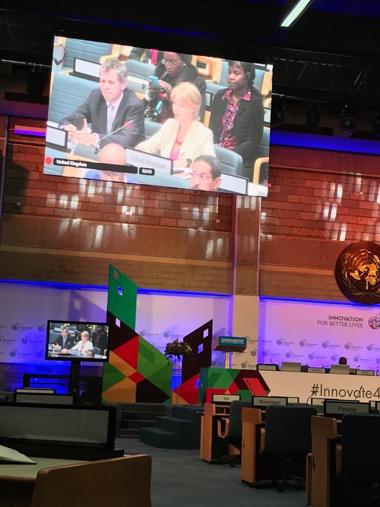 SusieKitchens's tweet image. Make urban spaces sustainable, productive and accessible to all 

Outlining UK funding, policy leadership &amp;amp; technical assistance to the urban agenda in our national statement at #UNHabitatAssembly

#Innovate4Change
#HealthyCities
#LeaveNoOneBehind