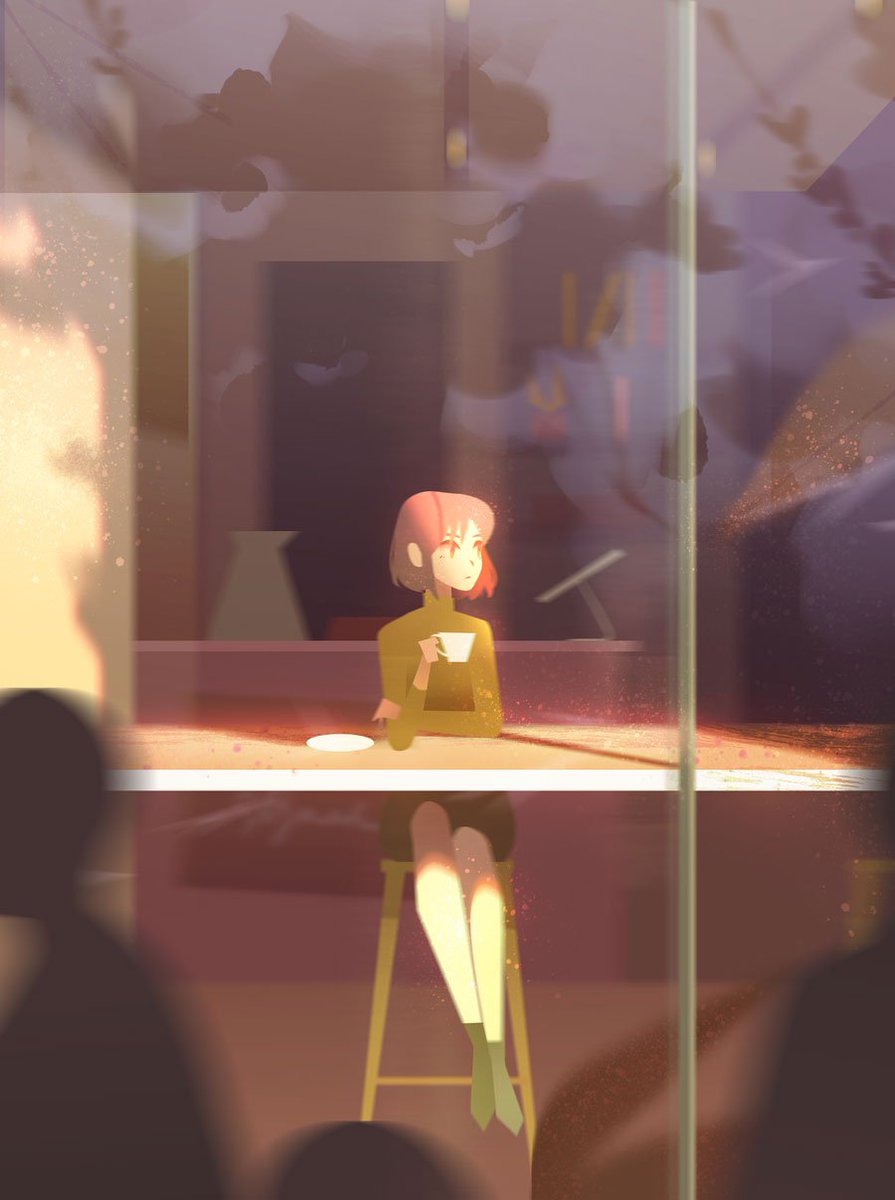 Masters_Group_'s tweet photo. RT creativecloud: Solitary characters saturated in soft light. yeuujjn shares a glimpse of her process and why visual references are essential: https://t.co/sWQ74yjqRY https://t.co/EIuHpj5yul