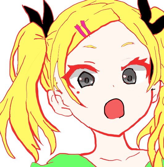 カイリ 朝凪先生の矢野先輩の線画をトレースして雑だけど色塗ってみた こういうのって画像うｐする時にご本人に許可いるのかな T Co Vkh3ovd0pk Twitter