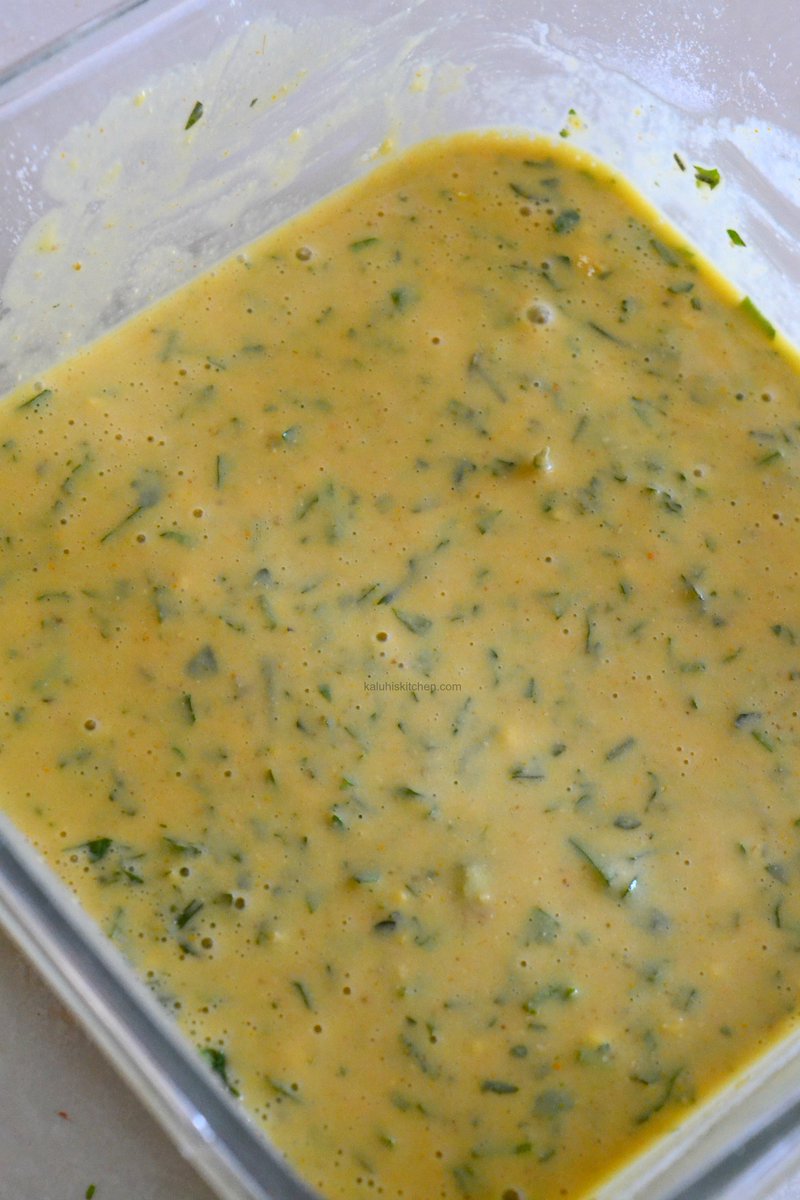 I love how cumin pairs with potatoes. I decided to add some with the dry ingredients for my bhajia batter. I was not disappointed!  http://www.kaluhiskitchen.com/cumin-bhajia-with-honey-ukwaju-bbq-sauce/