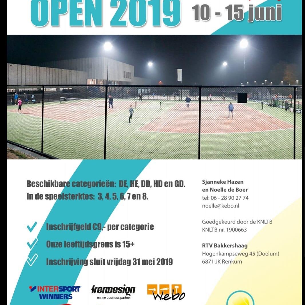NoekiedeBoer's tweet photo. Nog naar 2 dagen om je in te schrijven!!!!!!!
#tennis #bakkershaag #opentoernooi #delen https://t.co/ojmcLYLERB