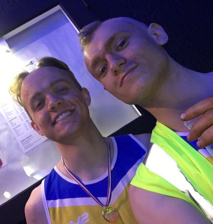 MEET YOUR NEW COMMITTEE- Vice President. Jay Taylor (right), doesn’t have Twitter, which sums him up. Plays rugby about 9 days a week, probably goes home and shoulder charges his dog. Got Mohawk’d on tour and kept it?? Will do a solid job on and off the field.