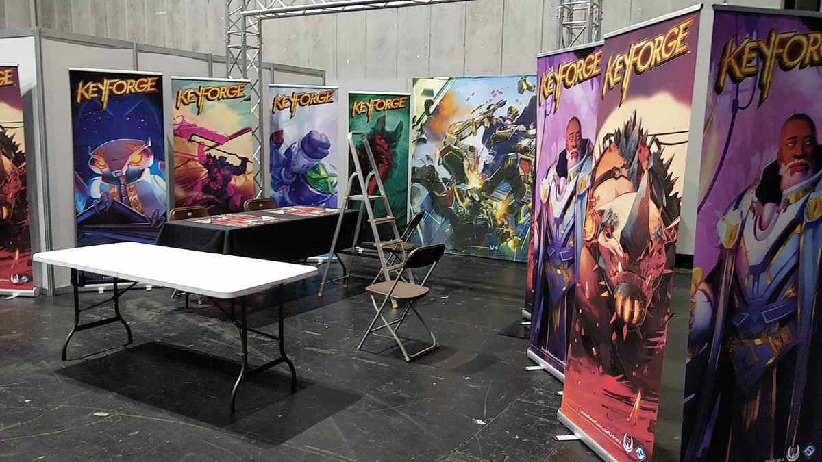 #ukge2019 #keyforge top table