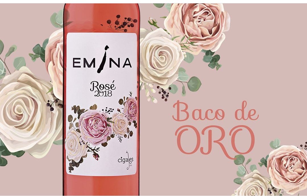 Estamos de celebración!!! Nuestro Emina Rose a ganado el baco de oro. Enhorabuena!!! #rosado #docigales #eminarose #distribucionesvelayos #nuestrasmarcassumejoreleccion #felizviernes <a href="/eminawines/">EMINA</a>
