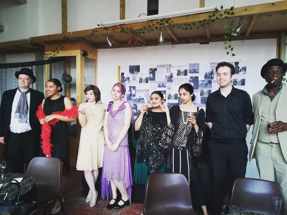 SirdukeW's tweet photo. The cast of The Apple Tree - The Big Fat Festival - Royal Birmingham Conservatoire + BA(Hons) Applied Performance - with the amazing Capsule Theatre (Maisarra Hak, Hayley Garraway, Adelina Motrescul, Jade Alexandra and Ayeiisha Siniara) + Rory the pianist+Jeremy E Hunt https://t.co/jAZJifQ8xs