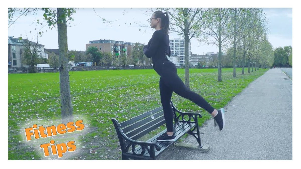 Chrissybshow's tweet photo. #Fitnessexpert @NK_DoItWithNat shows us 3 #outdoorexercises for your lower body using a #parkbench - https://t.co/zeJNqth8wK https://t.co/59LetNK1wM