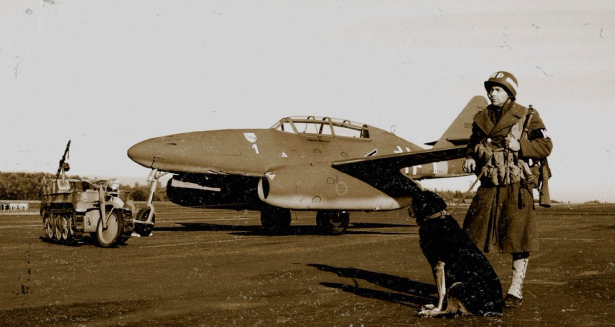 violetpilot1's tweet image. ME-262 #FlyDog