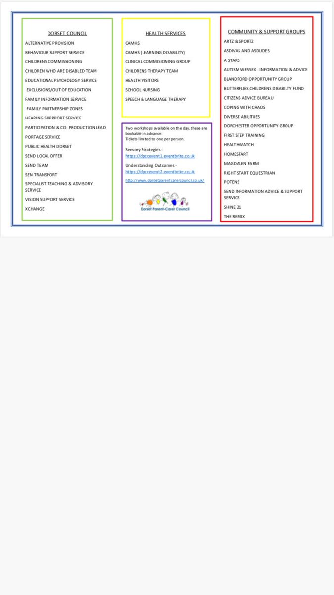 An annual event for parents and carers of children with special educational needs or disability.  Drop in and stay as long as wish.  We look forward to seeing you!