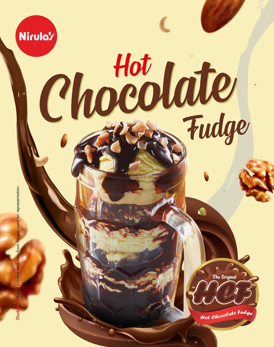 officialnirulas's tweet photo. Made of fresh cream, original toppings and the warmest of love one can find, try our unforgettable Hot Chocolate Fudge!

#Nirulas #Delhi #NCR #HotChocolateFudge #Shakes #IceCreamLove #IceCreamShakes #FreshCream #OriginalToppings https://t.co/VCks99wo8h