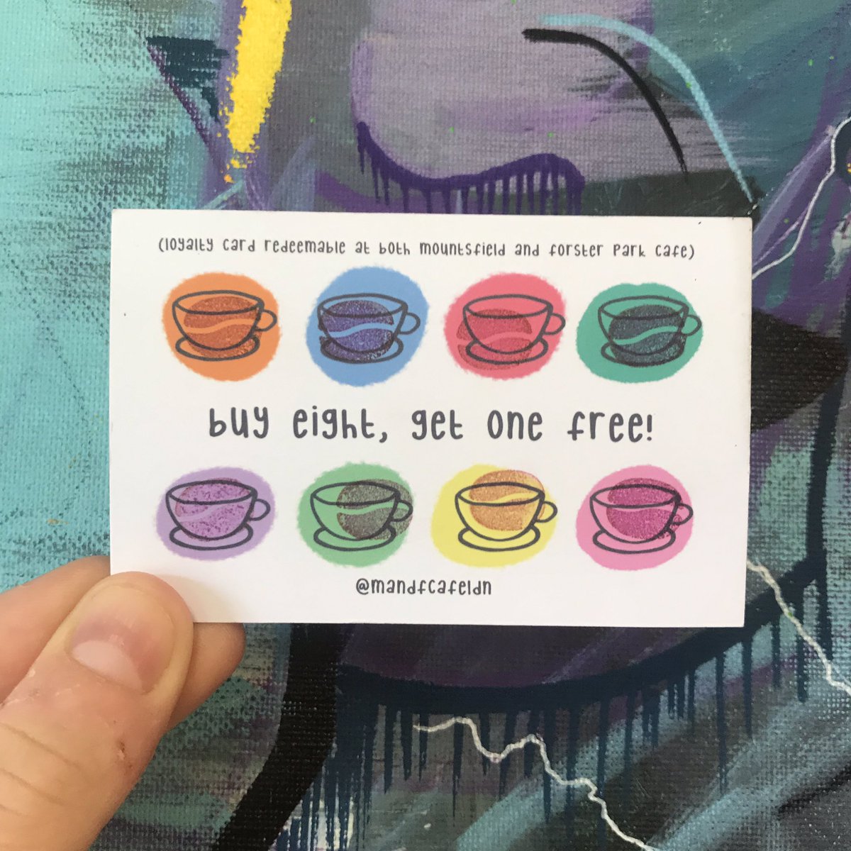 MandFCafeLDN's tweet photo. Are you close to filling up your loyalty card? Come visit us today and collect your stamps! https://t.co/vQDgDq9XP7
