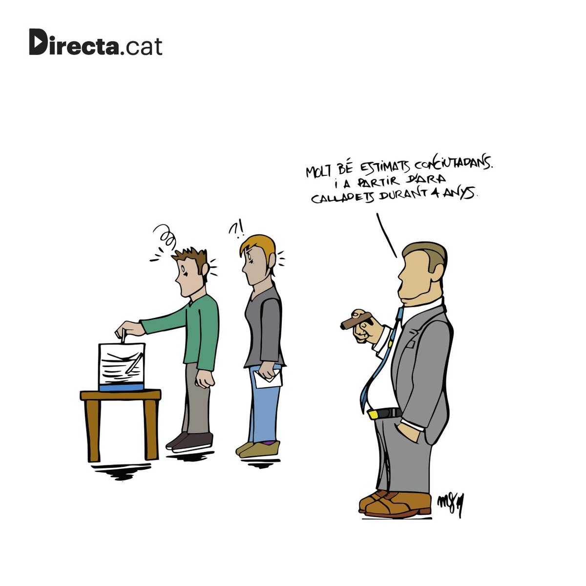 La_Directa's tweet photo. #ESPINA | Vinyeta de @marcversillu publicada a la #DIRECTA478 https://t.co/lLbNT81JwC