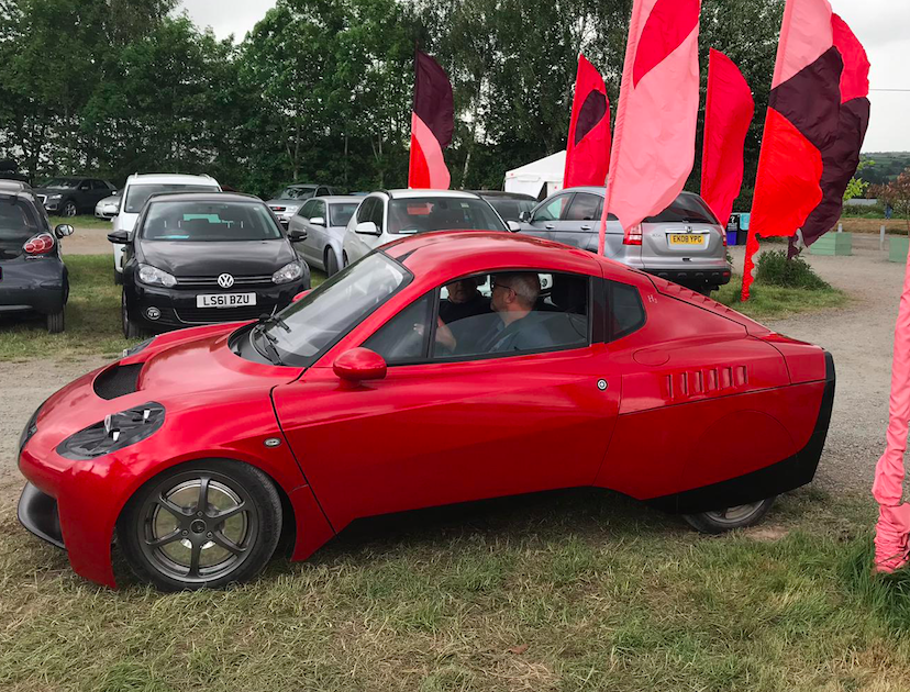 riversimple's tweet photo. Riversimple's Head of Service, Victoria Griffiths, will be talking at @hayfestival today @ 4pm at the popular @bmc_college spot – and the #Rasa will be parked at the entrance to the festival from 1.30pm. Come and say hello! https://t.co/wZxH52xwHm