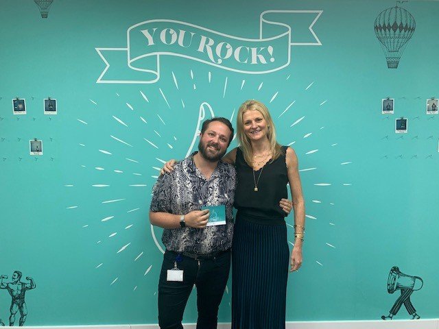 This is Jack, as part of his remit he manages our Front of House at our London HQ. Jack is contributing to further building our all important workplace culture with his enthusiasm and passion. I am lucky to have you - thank you for all you do. #creatingbrighterfuturesadg #talent