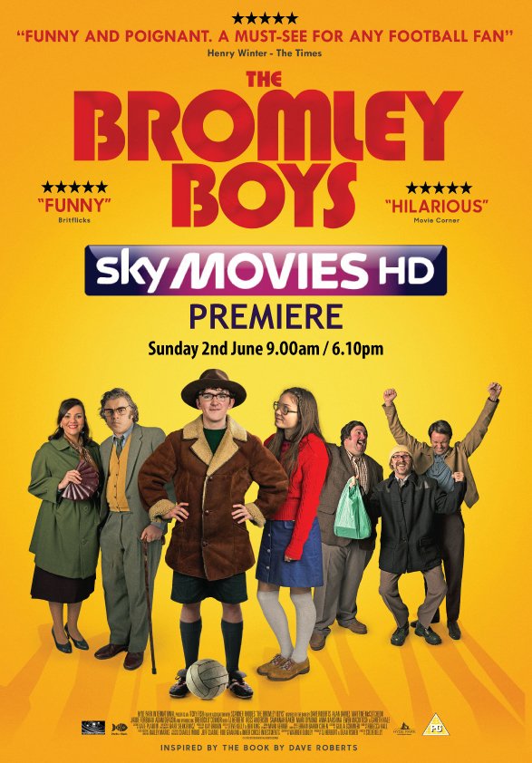 The Bromley Boys debuts on Sky Movies Premiere on Sunday at 9am and 6.10pm. Brilliant.

Let's get this shared! x

<a href="/martineofficial/">Martine McCutcheon</a> <a href="/alandavies1/">Alan Davies</a> <a href="/Alan_Alger_/">Alan Alger</a> <a href="/ewenmacintosh/">Ewen MacIntosh</a> <a href="/realadamdeacon/">Adam Deacon</a> <a href="/Brenock_OConnor/">Brenock O'Connor/McGovern</a> <a href="/savannahbak3r/">Savannah</a> <a href="/Foreman_Jamie/">Jamie Foreman</a> <a href="/LucyJaneQ/">Lucy-Jane Quinlan</a> <a href="/thebromleyboys/">Dave Roberts</a> <a href="/betsyblueoffic/">Betsy-Blue</a>