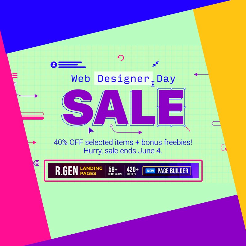RGenesisArt's tweet photo. Web Designer Sale Hurry 40% OFF.....
https://t.co/v1pJ83aLLc

#HTML5 #EnvatoMarket #envato #themeforest #CSS #Offer #salehere #rgen #web #webdesignerday #templates https://t.co/iu95JRdArl