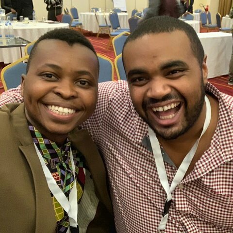 GS_Mbabane's tweet photo. #FBF #FlashbackFriday: our newest #shapersinaction!
#MzwakithiShongwe attended #SHAPEAfrica19 in #Kenya &
@Bertha_Sithole attended the @BDB_Africa (#BreakingDownBorders #Africa) Youth Summit in #SouthAfrica last week. https://t.co/wG942Rcscd
