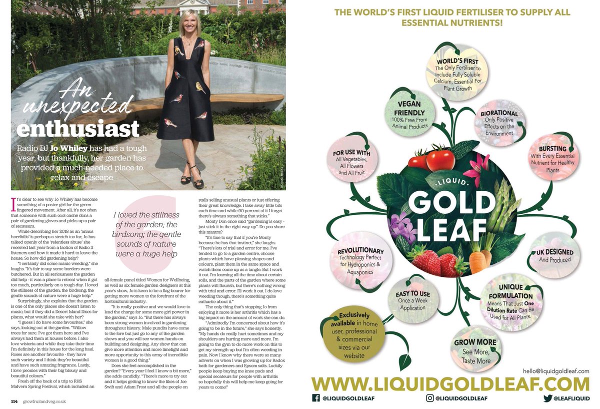 LeafLiquid's tweet photo. Super excited as we are in the July issue of @GYOmag 😀 in their Summer Survival Guide &amp; the inside back cover highlighing LGL's benefits 
@CarolKlein @TheMontyDon https://t.co/dGGWdMDSa0