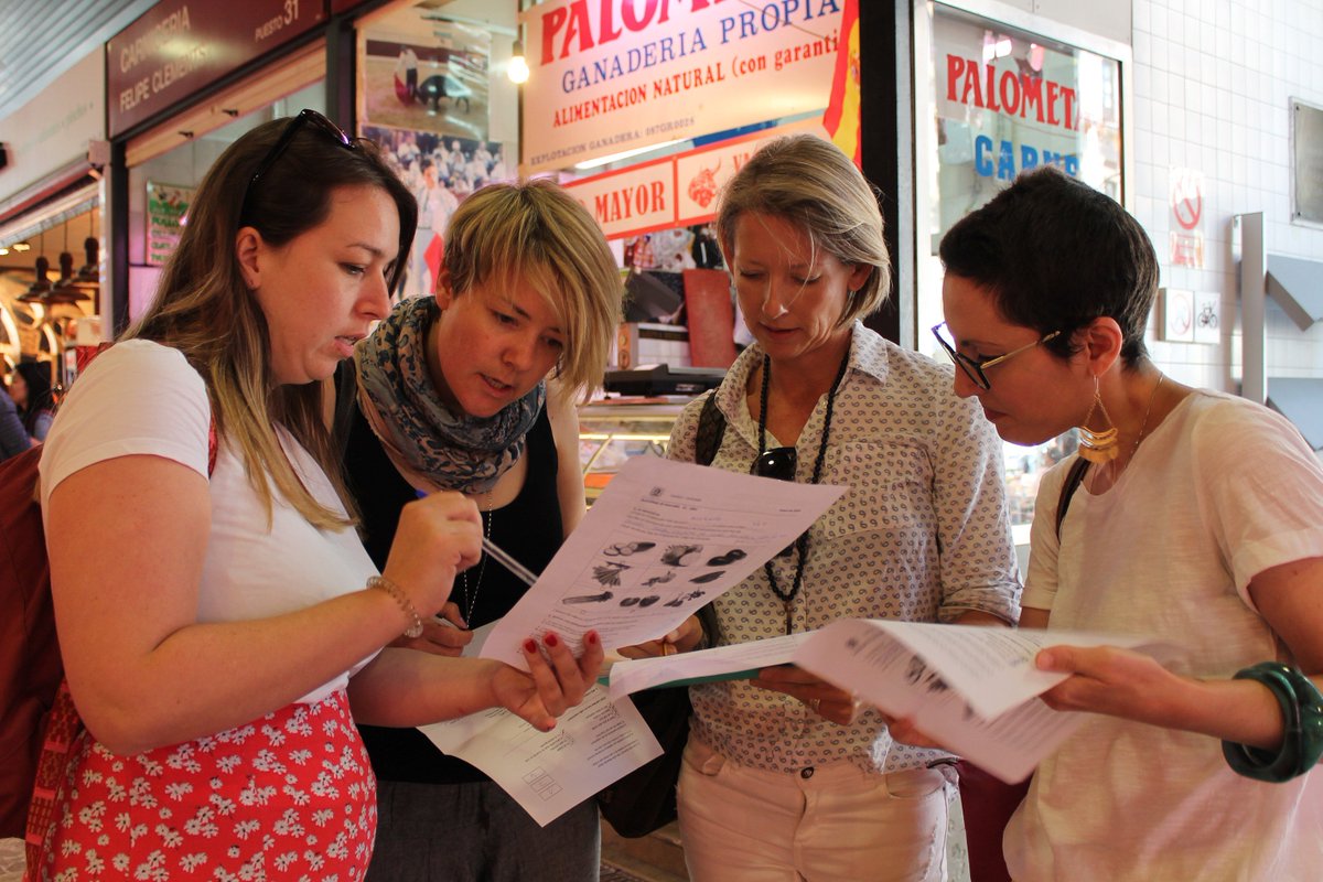 Castilagranada's tweet photo. ¿Conoces el Mercado de San Agustín de Granada? ¡Ayer estuvimos de compras con nuestros alumnos! 🛒😉
 #aprenserespañol #aprenderespañolmola #spain #españa #espanol #LearnSpanishIsFun #learnSpanish https://t.co/iSqXpvknFB