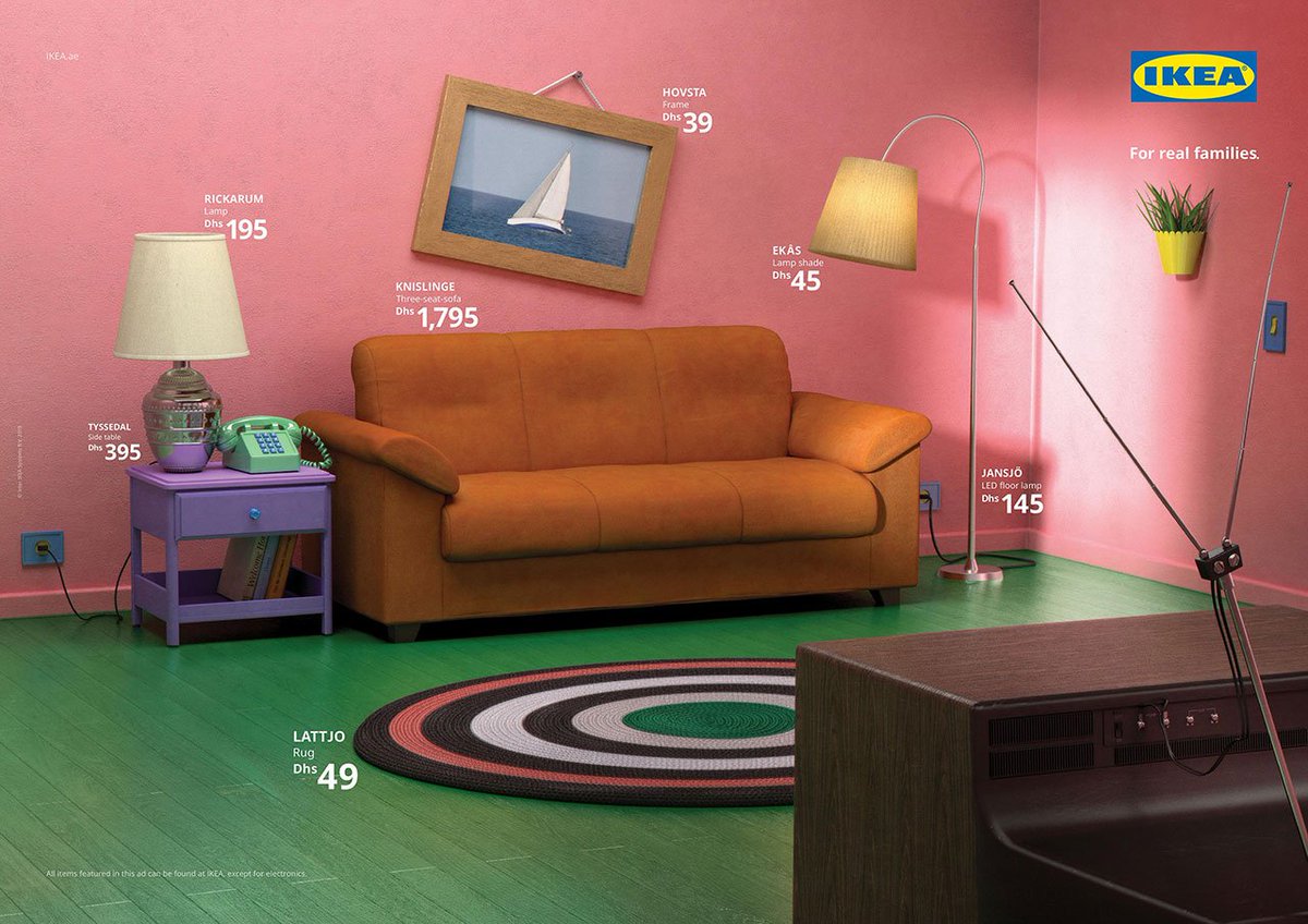 SimpsonsNews's tweet photo. Das weltbekannte #Simpsons Wohnzimmer im eigenen Haus? @IKEA_Presse macht es möglich. https://t.co/eedgBHXIuB
