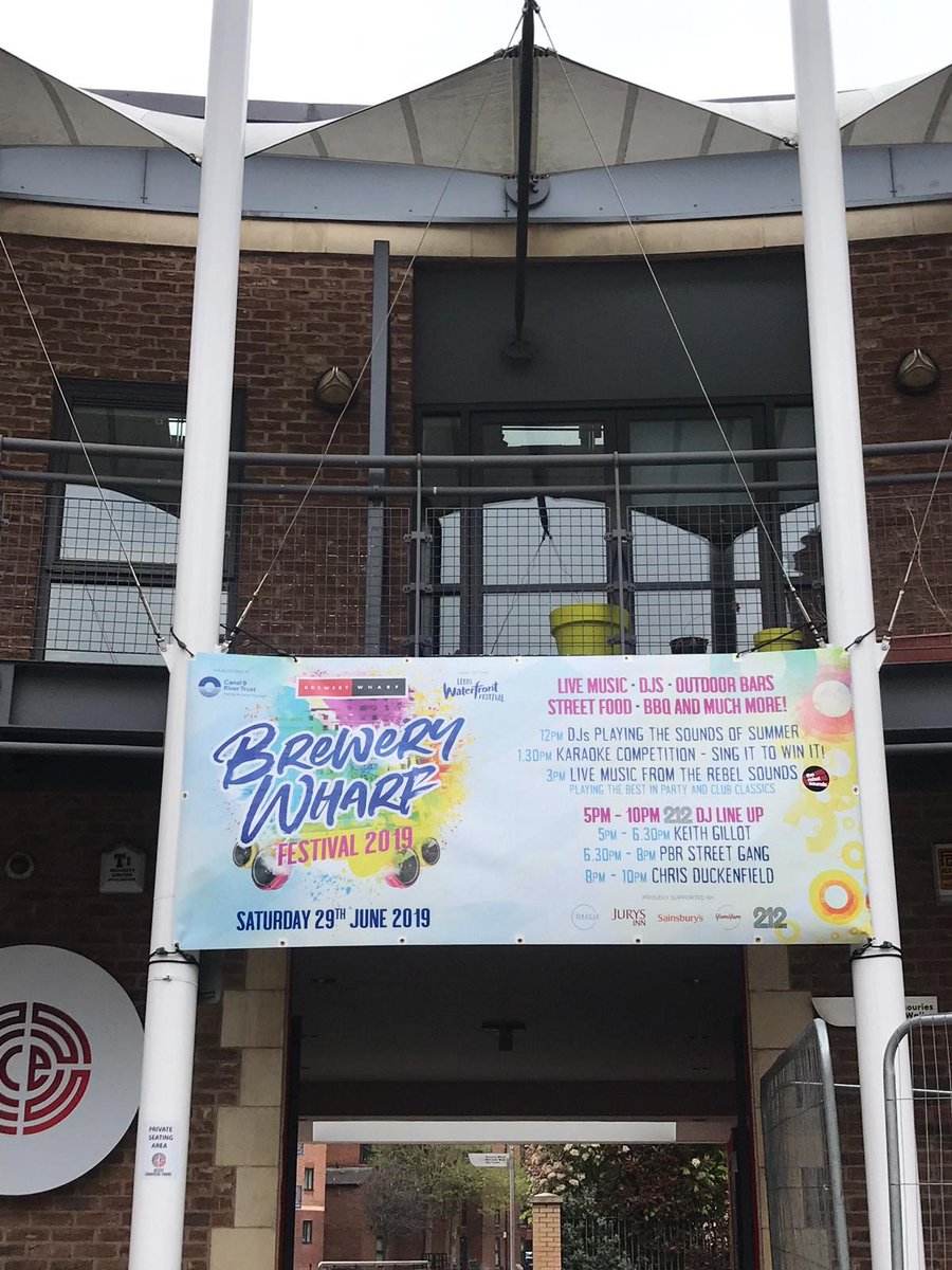 RushbondPLC's tweet photo. #BreweryWharf Festival returns this year as part of Leeds Waterfront Festival. Plenty going on for the whole family to get involved in. #LeedsWF https://t.co/Uq3fxqstLH