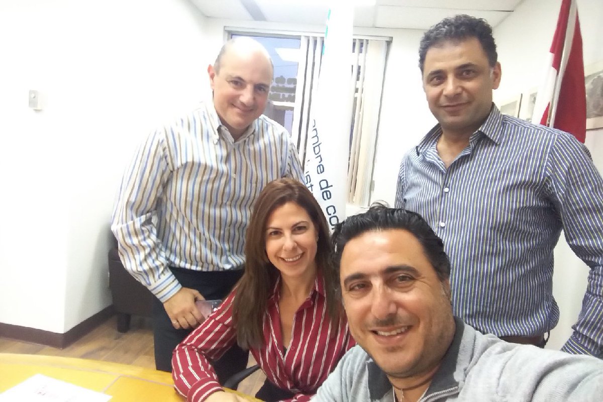 FouadZmokhol's tweet photo. Réunion productive à la Chambre de Commerce et d’Industrie Canada-Liban #CCICL à #Montréal, avec @caboukhaled et les membres du Conseil d’Administration.
Nous avons débattu de notre collaboration et de l’application de l’accord de coopération signé en mai 2018.
#RDCLWorld https://t.co/nUVbo0lapG