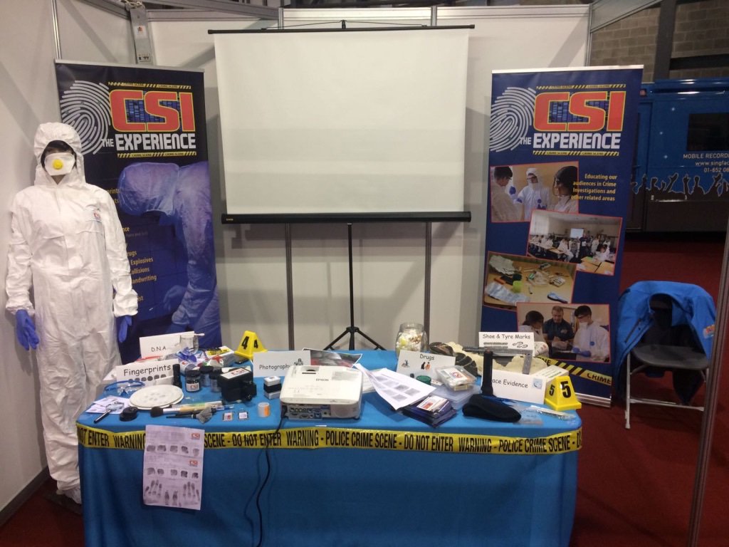 Thanks to all the schools the CSI Experience visited over 2018/2019, it was a very successful year! Apologies to the schools which tried to make bookings but we were unable to facilitate due to our full calendar, hopefully we will see you in 2019/2020!