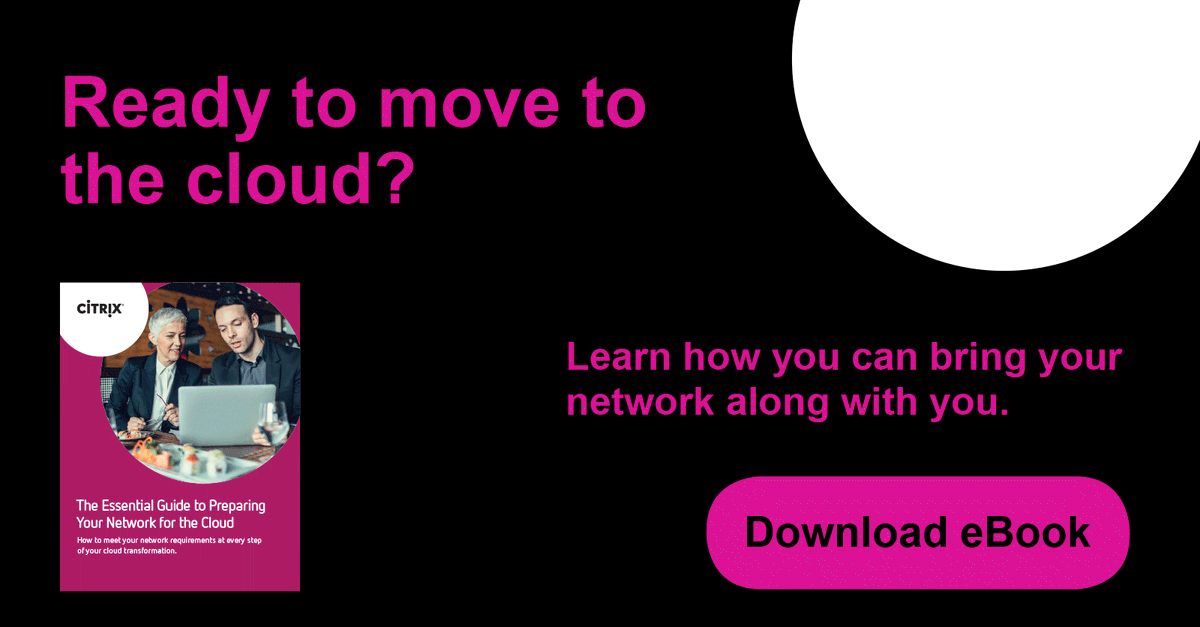 CitrixEMEA's tweet photo. Whether you’re just supporting SaaS apps and Internet use, migrating apps to the cloud, or creating a hybrid, multi-cloud environment, your network must evolve to meet these new demands. Get our eBook and learn what steps you need to take now.  https://t.co/QTtutvCEyV https://t.co/Vw0A8VHORr