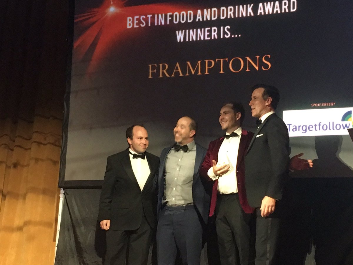 pickyfork's tweet photo. RT @TunWellsFoodie: RT @pickyfork: RT @ThePantiles: Huge congrats to @FramptonsTW who won the ‘Best in Food &amp; Drink Award’ sponsored by @targetfollow, at @timeslocalnews Awards 2019 last night! 👏🏼 Why not head along to #Framptons this weekend to enjoy th… https://t.co/pGPlOWNpd8