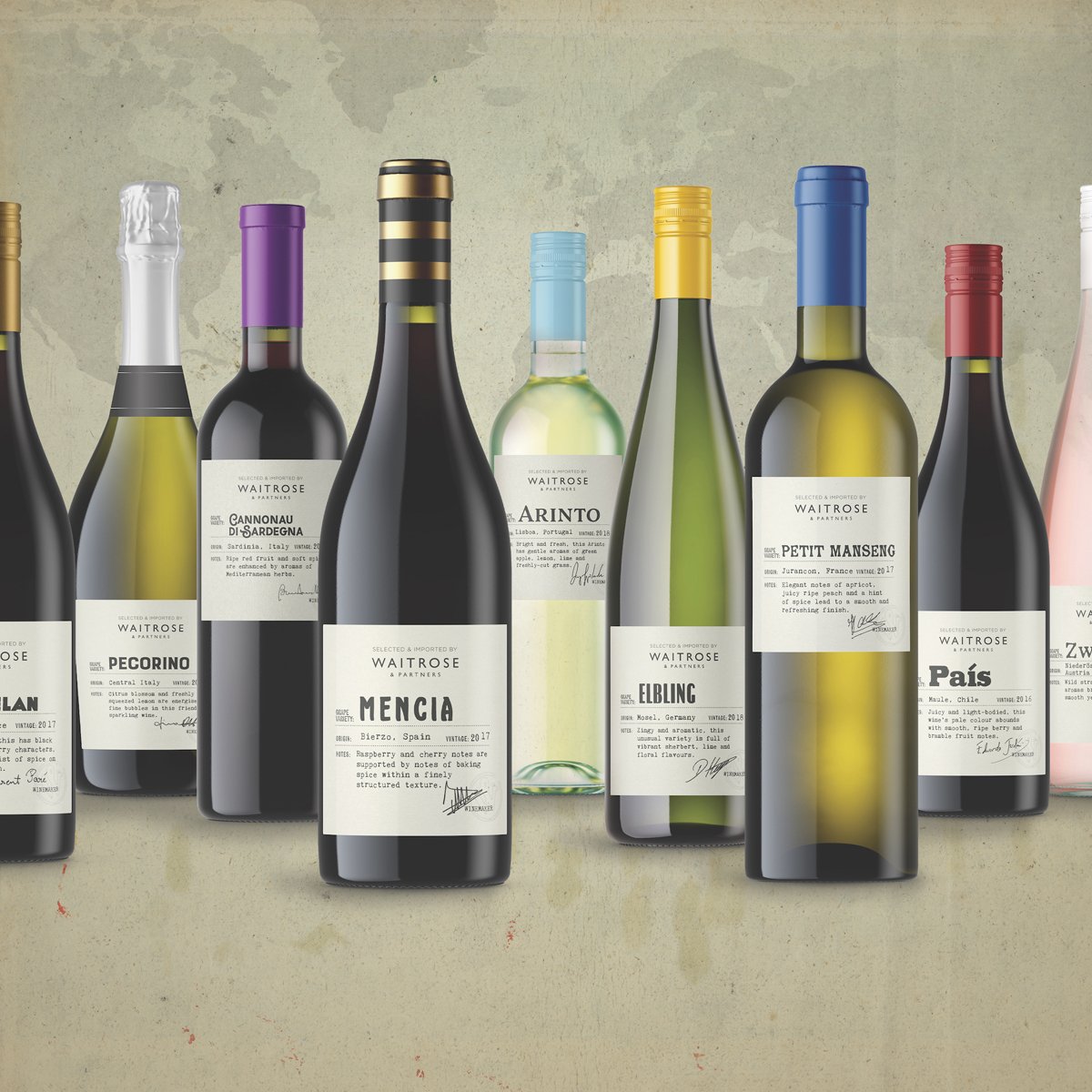 jacquigreen1972's tweet photo. Introducing The 'W' range, Waitrose &amp; Partners new range of nine own label wines. Celebrating lesser-known grape varieties, it includes wines from different regions and countries including Sardinia, Austria and Chile.   #WeArePartners  #WaitroseAndPartners  #OwnLabelWine https://t.co/uMeXsB8Va9