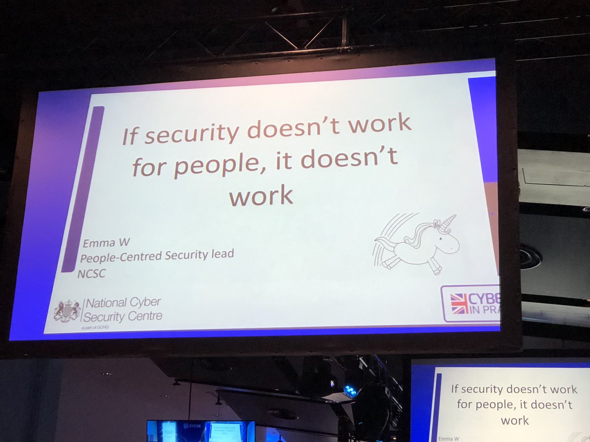 LauriLuht's tweet photo. This was probably one of the best talks at #CYCON2019 #SilentBattle organised by @ccdcoe. I would recommend many of my infosec colleagues to rethink and follow more the principles explained by @drjessicabarker. https://t.co/6QMSiytLZK