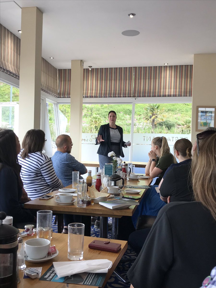 Early start this morning at @TorbayBizNet with a great speaker @AlisonHernandez passionate and honest, and seemed to care!
Lovely people there too @CORALLINEHEALTH @TotalEnergySolu @RowcroftHospice @KitsonsLAW @scribbleandink @AIDIPPLEPEN @Sherwoodsonline