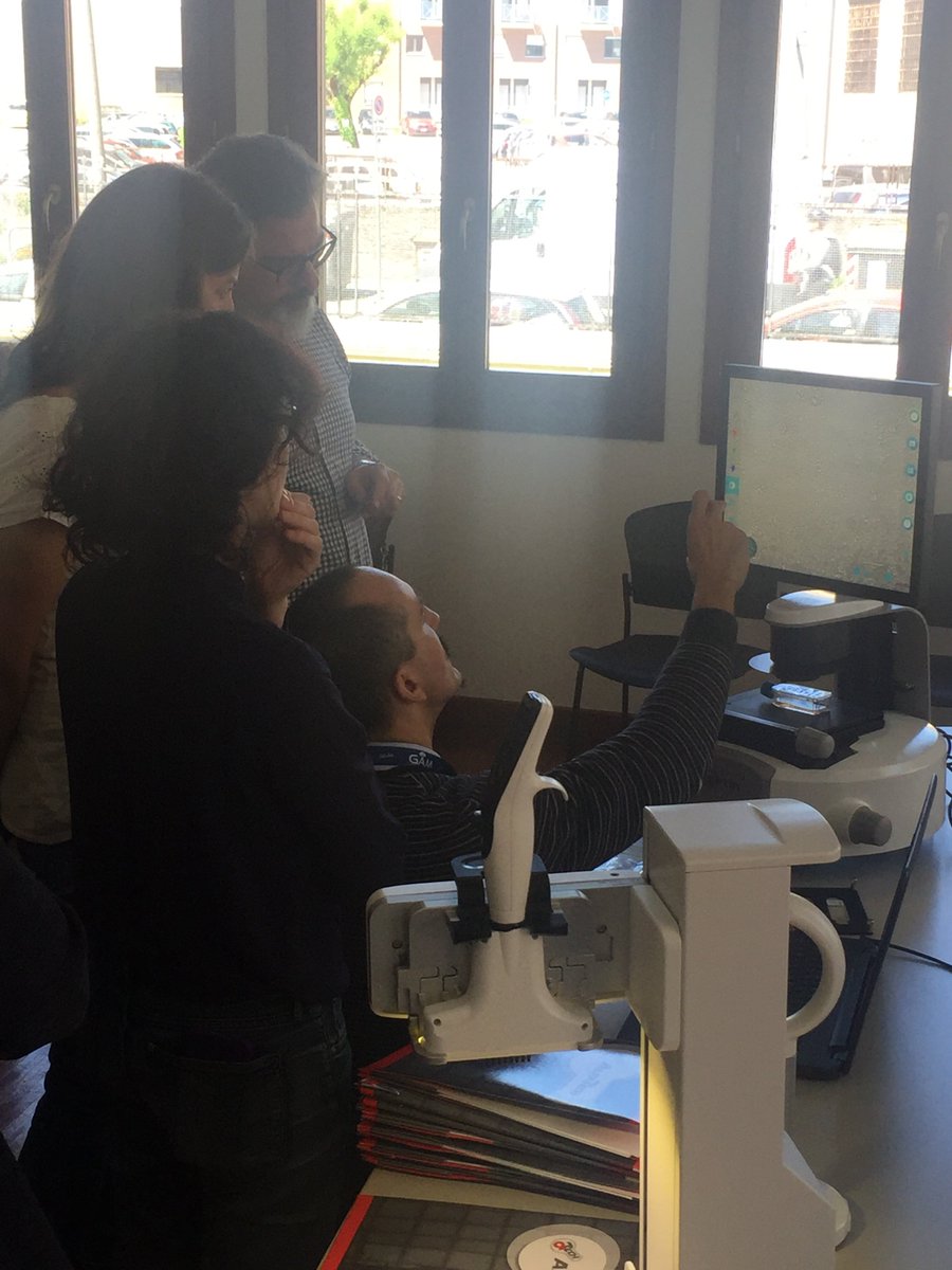 Thank you #AlfaTech Spa for a great demo and workshop on @Bertin_Instrum inCellis microscope at @VIMMPadua