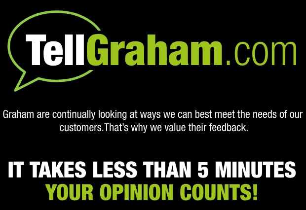 CoventryGraham's tweet photo. At Graham Coventry, we really take your satisfaction seriously,. Help us help you better by taking 5 minutes to tell us what we could do better for your next visit at #TellGraham 😁 https://t.co/3n99B1aowg https://t.co/1YArlZI6kl