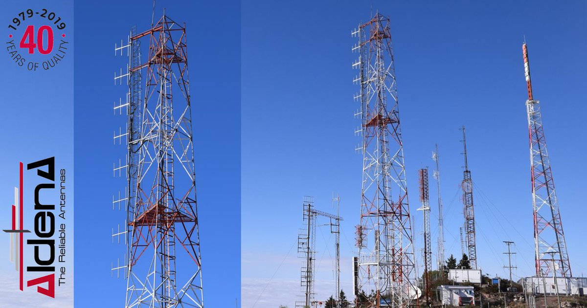 AldenaBroadcast's tweet image. #estationdelsol Over-the-top! 100.9 MHz #onair 🇦🇷🌎📻 Antenna composed by 8x yagi 3 elements ASR0302 📻🌎🇦🇷  #aldena #radio #broadcasting #EMLab #FM #antenna