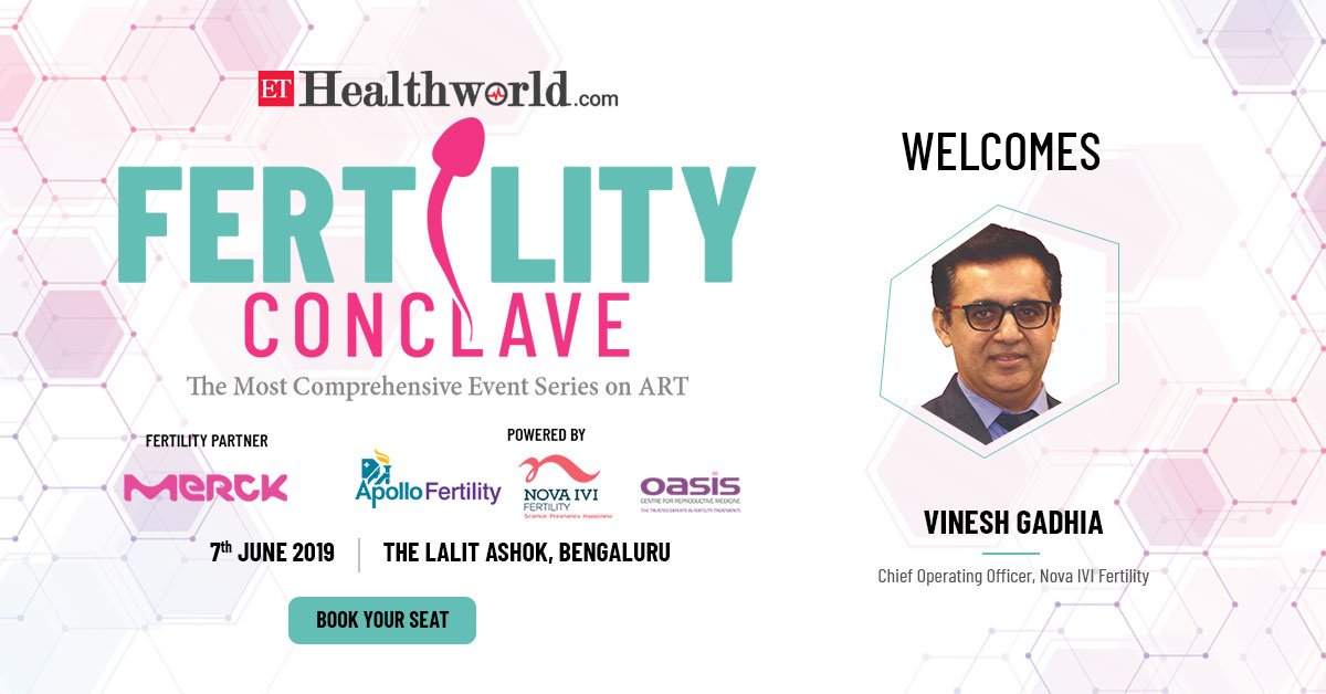 ETHealthWorld's tweet photo. @GadhiaVinesh, Chief Operating Officer, @Nova_IVI Fertility will be joining us as an esteemed speaker for @ETHealthWorld Fertility Conclave- Bengaluru Edition.

Click here to book your seat:- https://t.co/rRzXXE6RBo

#FertilityConclave #BengaluruEdition #VineshGadhia https://t.co/J1zL2reHp6