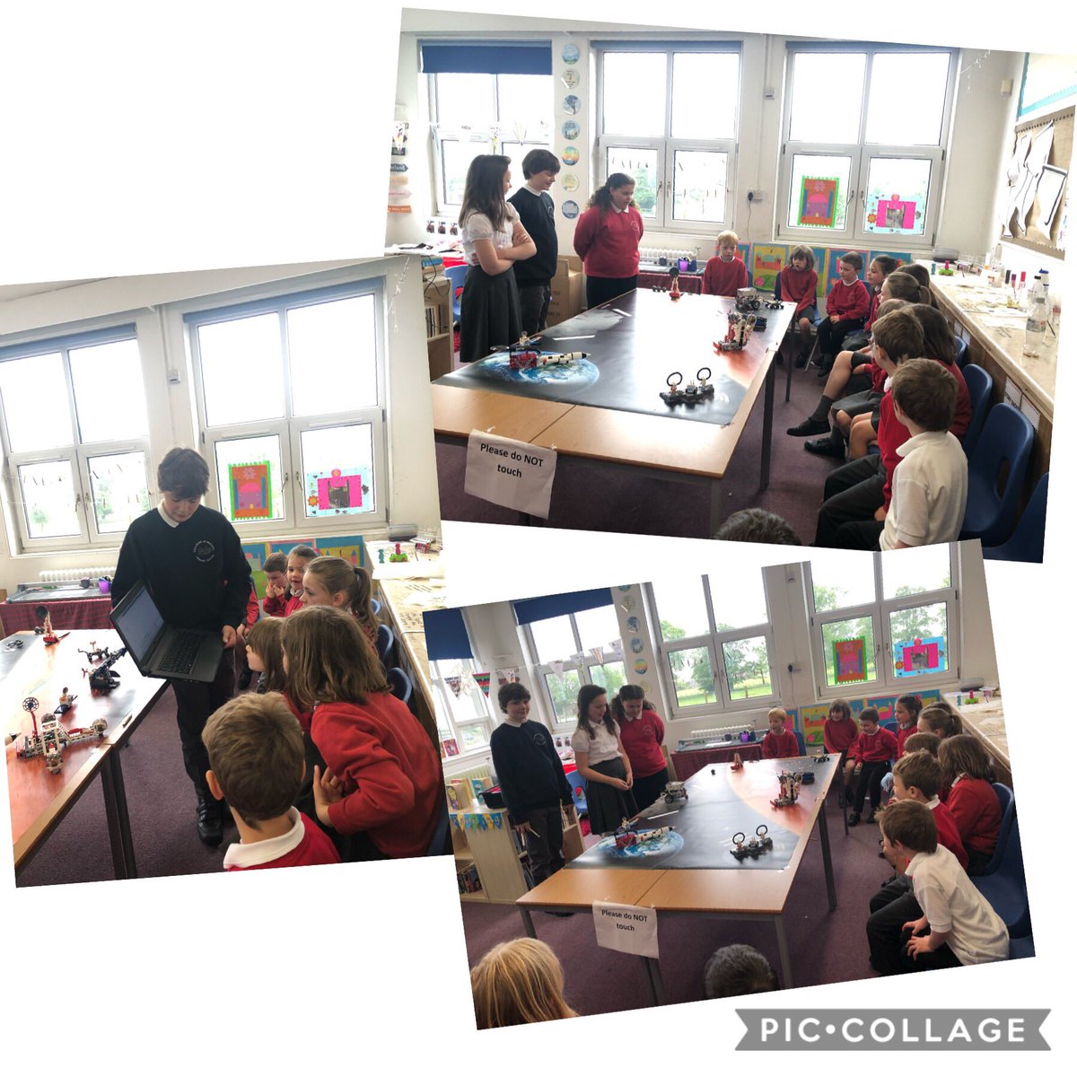 Kininmps's tweet photo. Sharing their Robotics success with the rest of the school! @McLarenSTEM #KIMdigital #KIMtechnology #successful #proud https://t.co/3IsOLZPnYZ