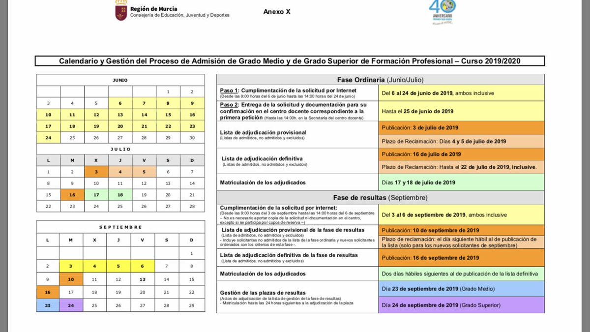 CepMolina's tweet photo. ABIERTO PLAZO DE ADMISIÓN PARA CICLOS FORMATIVOS. Del 6 al 24 de Junio puedes realizar tu solicitud para los Ciclos de Gestión Administrativa - Educación Infantil - Mediación Comunicativa. https://t.co/C2Ty7x5Ukp