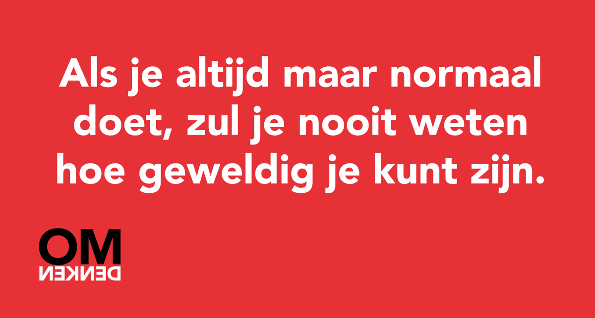 Omdenken's tweet photo. https://t.co/KI5NuzuzXO