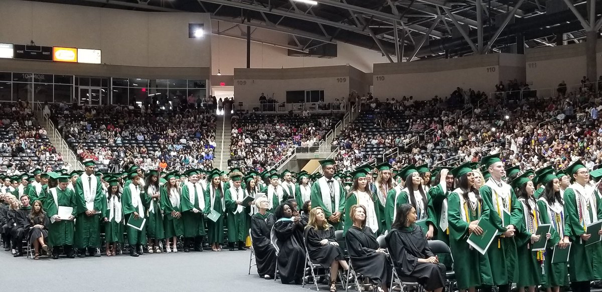 NFHS_Rangers's tweet photo. Class of 2019...Alumni of Naaman Forest. https://t.co/sxlqMSK1jq