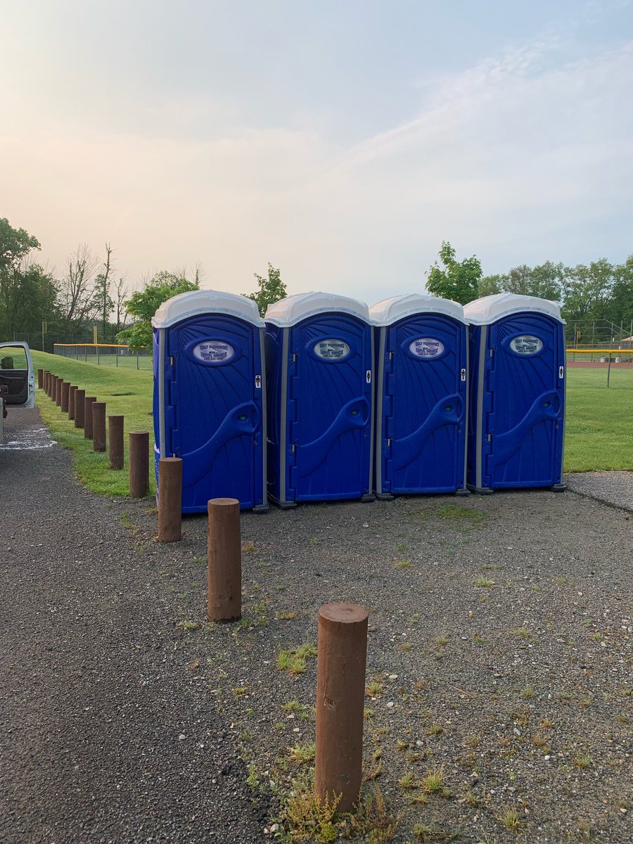 walt_inc's tweet photo. Hooked up some Porta Pots for Bath Kickball Tournament today!  Don’t forget us for your summer events.  #shitters #portapotties https://t.co/AT9J2oUoCL