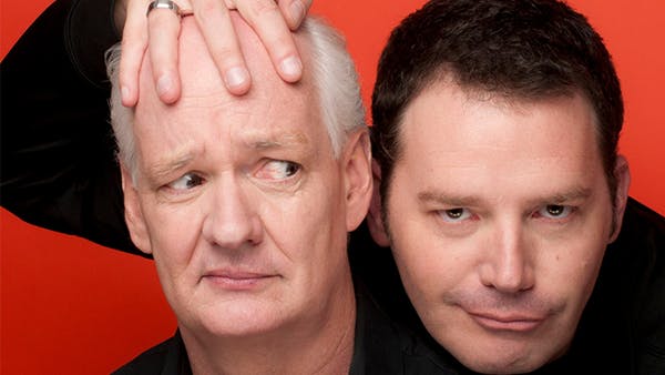 comedians <a href="/colinmochrie/">Colin Mochrie</a> and <a href="/TheBradSherwood/">Brad Sherwood</a> take to the live stage to create hilarious and original scenes in their two-man show. Known for their work on Whose Line is it Anyway? we've got your chance to win tickets to their show June 15th! 

bit.ly/2Mlch3H
