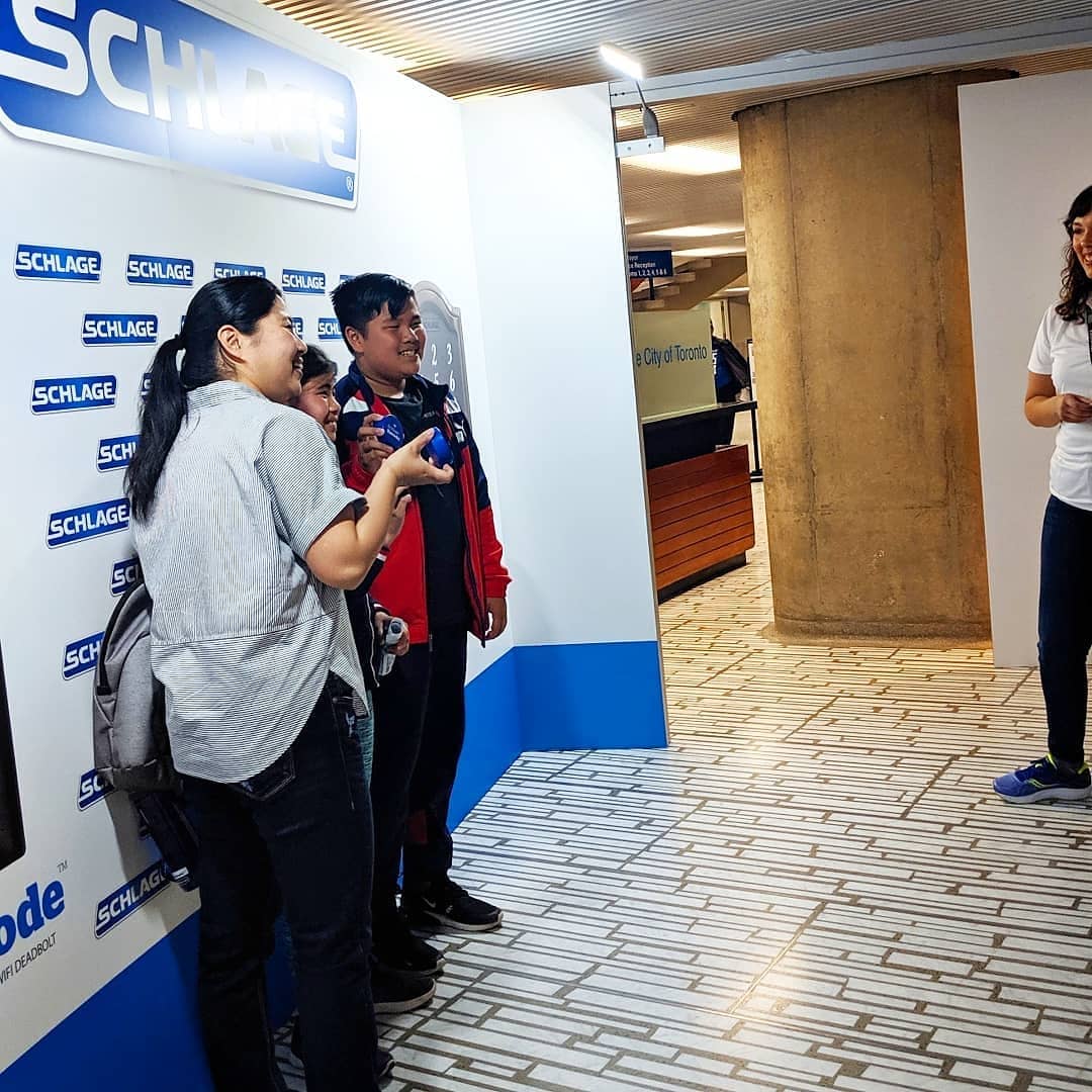 SchlageCanada's tweet photo. We came, we tested, and you WON! Here's a look back at last weekend as we unlocked the fun at @Doors_OpenTO! #DOT19 https://t.co/TtIH6dnhzy
