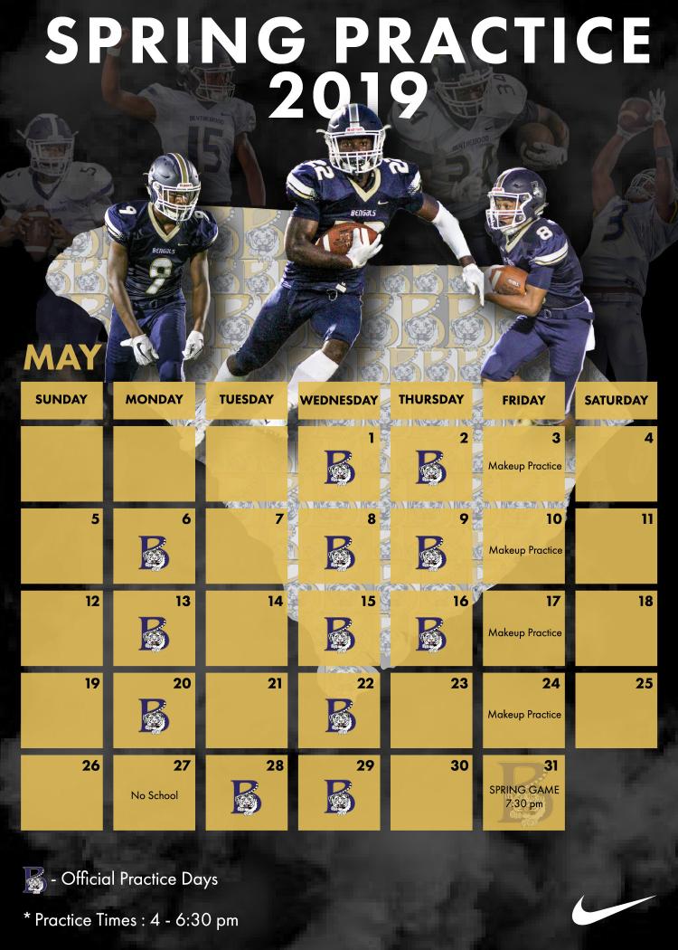 Spring Game tonight 7:30pm!!! Let's get it!!!
#FamilyAllin